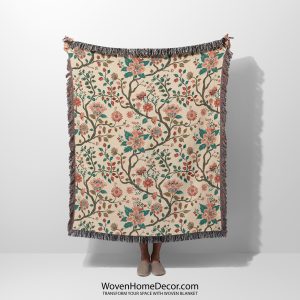 Pink-Blossom-Woven-Blanket-main-photo