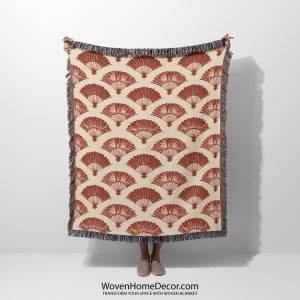 Terracotta-Fan-Woven-Blanket-main-photo